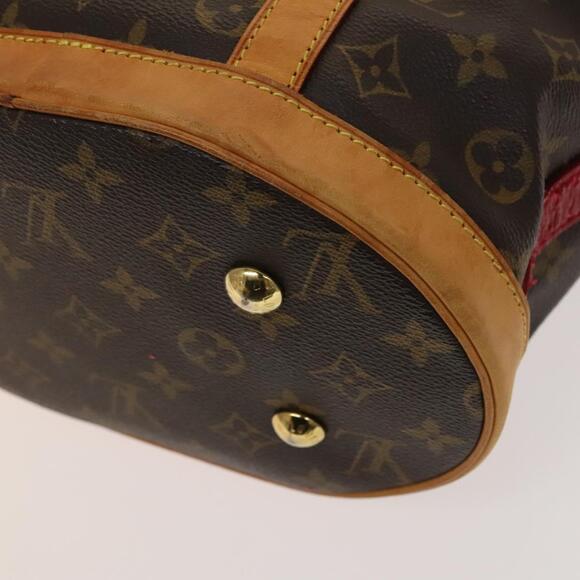 LOUIS VUITTON Monogram Ruby Neo Bucket Tote Bag Red M95613 - Picture 13 of 16